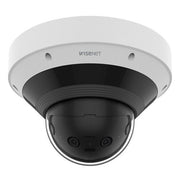Hanwha PNM-C9022RV 8MP AI Panoramic IP Dome Camera,2.8mm Fixed Lens, IR 20M, IP66, White, (Replaces PNM-9022V)