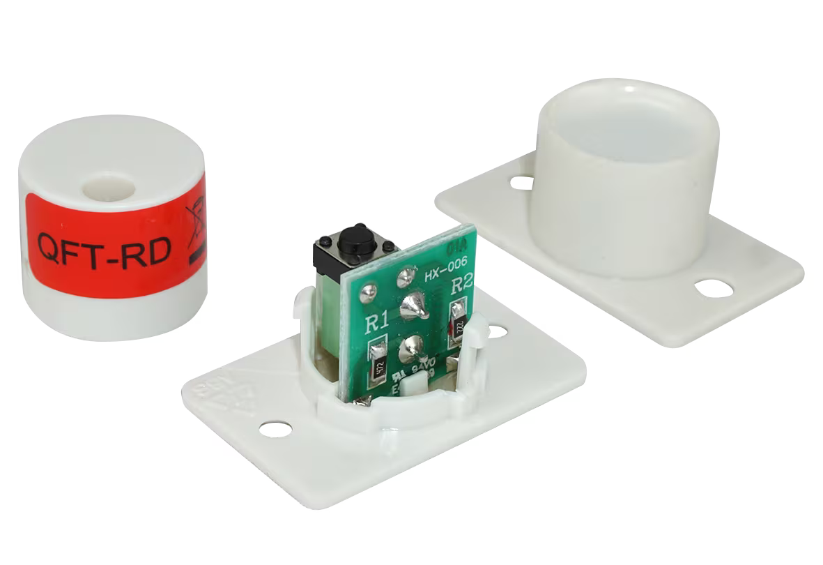 Elmdene Wired Flush Door Contact QFT-RD, Grade 2, 20mm Diameter