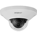 Hanwha QND-8011 Q Series, 5MP WDR IP Dome Camera, 2.8mm Fixed Lens, IP42, White
