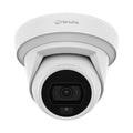 Hanwha QNE-C8013RL 5MP H.265 IR IP Flateye Camera, 3.0mm Fixed Lens, WDR, WiseNR II, White
