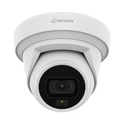 Hanwha QNE-C8013RL 5MP H.265 IR IP Flateye Camera, 3.0mm Fixed Lens, WDR, WiseNR II, White