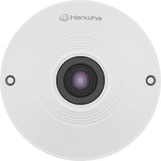 Hanwha QNF-8010 Q Series, 6MP WDR IP Fisheye Camera, 1.14mm Fixed Lens, IP42, White (2)