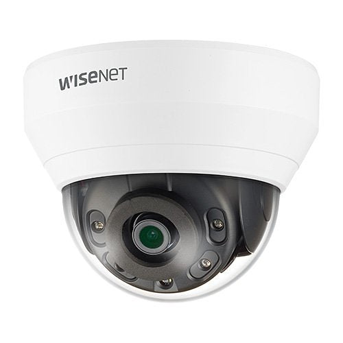 Hanwha QNV-6022R1 Q Series, WDR IP66 2MP 4mm Fixed Lens, IR 25M IP Dome Camera, White