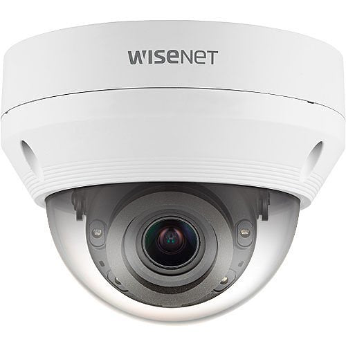 Hanwha QNV-7082R Q Series, 4MP IP Dome Camera, 3.2-10mm Motorized Varifocal Lens, IR 30M, IP66, White