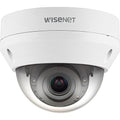 Hanwha QNV-8080R Q Series, 5MP WDR IP Dome Camera, 3.2-10mm Motorized Varifocal Lens, IR 30M, IP66, White
