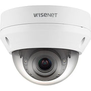 Hanwha QNV-8080R Q Series, 5MP WDR IP Dome Camera, 3.2-10mm Motorized Varifocal Lens, IR 30M, IP66, White
