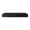 Hanwha QRN-1630S Q Series, 8MP 16-Channel 128Mbps 2 SATA NVR with 16 PoE Ports, Black