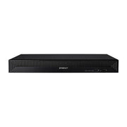 Hanwha QRN-1630S Q Series, 8MP 16-Channel 128Mbps 2 SATA NVR with 16 PoE Ports, Black