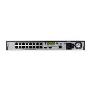 Hanwha QRN-1630S Q Series, 8MP 16-Channel 128Mbps 2 SATA NVR with 16 PoE Ports, Black (3)