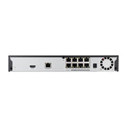 Hanwha QRN-830S 8MP 8-Channel 80Mbps NVR with 8 PoE Ports, HDD Not Included (4)