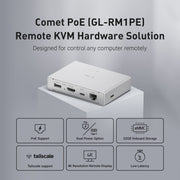 GL.iNet Comet PoE powered over a single Ethernet cable