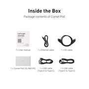GL.iNet Comet PoE ports and interfaces