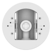 Hanwha SBD-140PMW/VEX Pole Mount, Core Aluminum, Cap Plastic, Mount Screw Size TR20 Camera, TR30 Steel Strap, White (2)