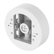 Hanwha SBD-140PMW/VEX Pole Mount, Core Aluminum, Cap Plastic, Mount Screw Size TR20 Camera, TR30 Steel Strap, White (4)