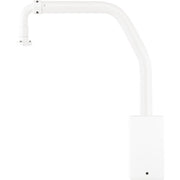 Hanwha SBP-156LMW Telescoping Parapet Mount for PTZ Plus Cameras, White