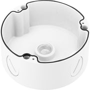 Hanwha SBV-136BW/VEX Waterproof Back Box with Knockouts, White (2)