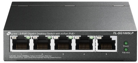 TP-Link SG1005LP 5 port Gigabit PoE Switch