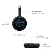 GL.iNet Comet Q with built-in USB-C cable