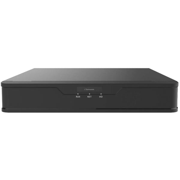 Technomate 4-Channel NVR up to 5MP, 4-PoE, 1-SATA, Guard Viewer App