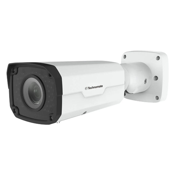 Technomate 4MP IP Motorized Bullet, 30m IR, Guard Viewer App