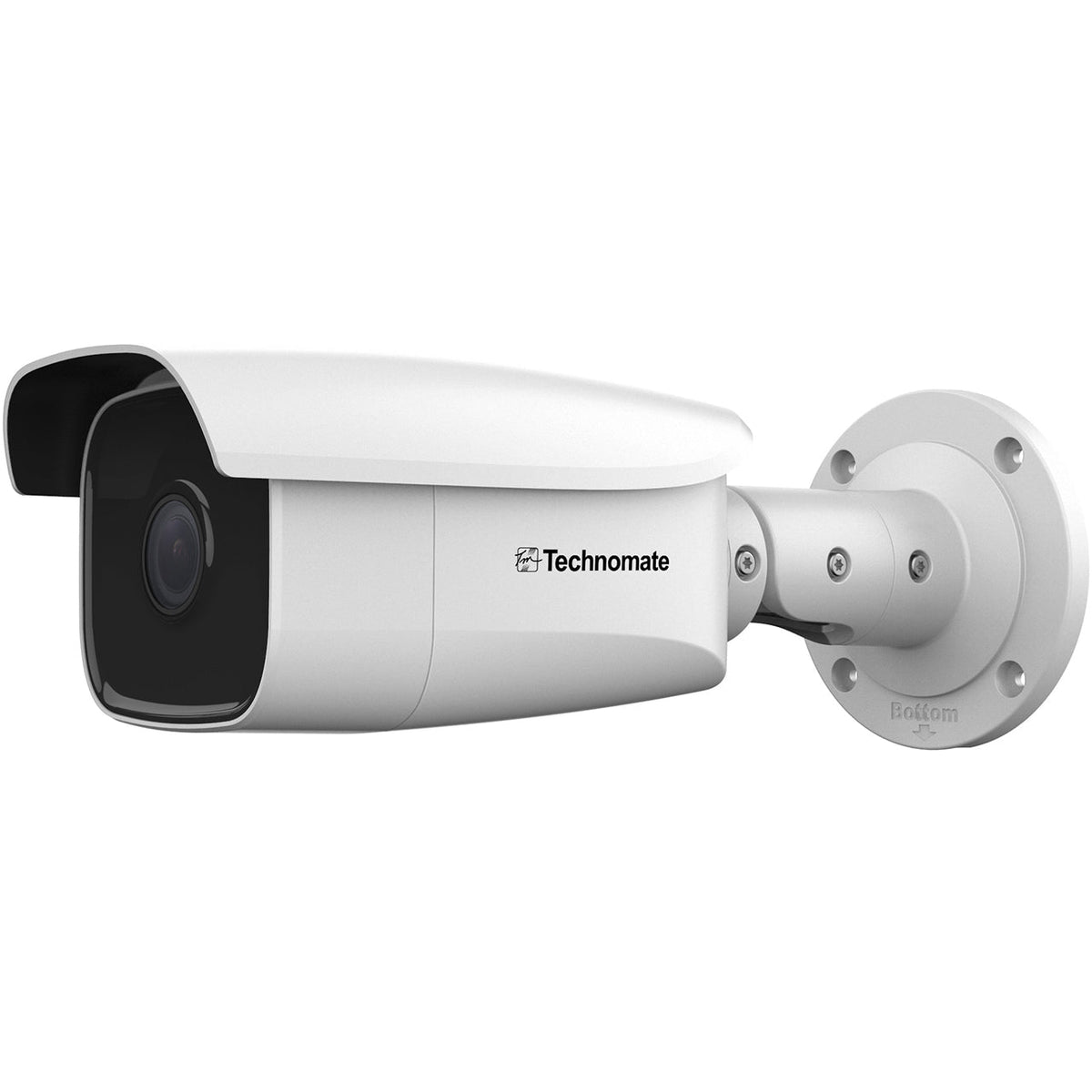 Technomate 5MP IP Bullet, 50m IR, Hikvision Compatible — White / 2.8mm