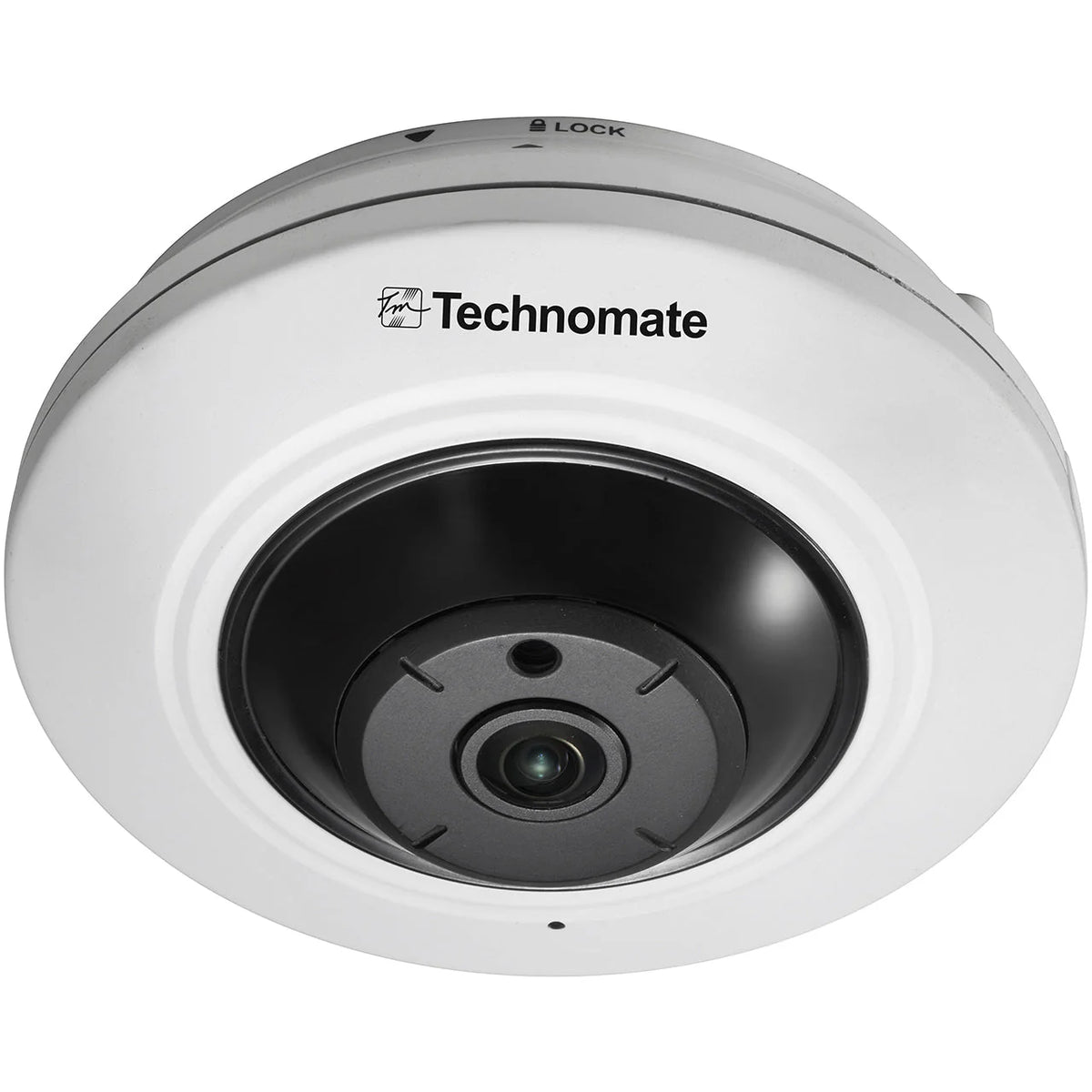 5MP IP Fisheye, 8m IR, Hikvision Compatible