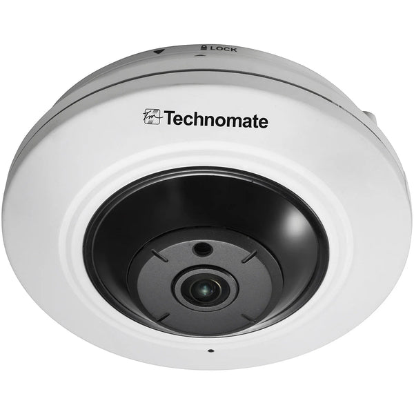 5MP IP Fisheye, 8m IR, Hikvision Compatible