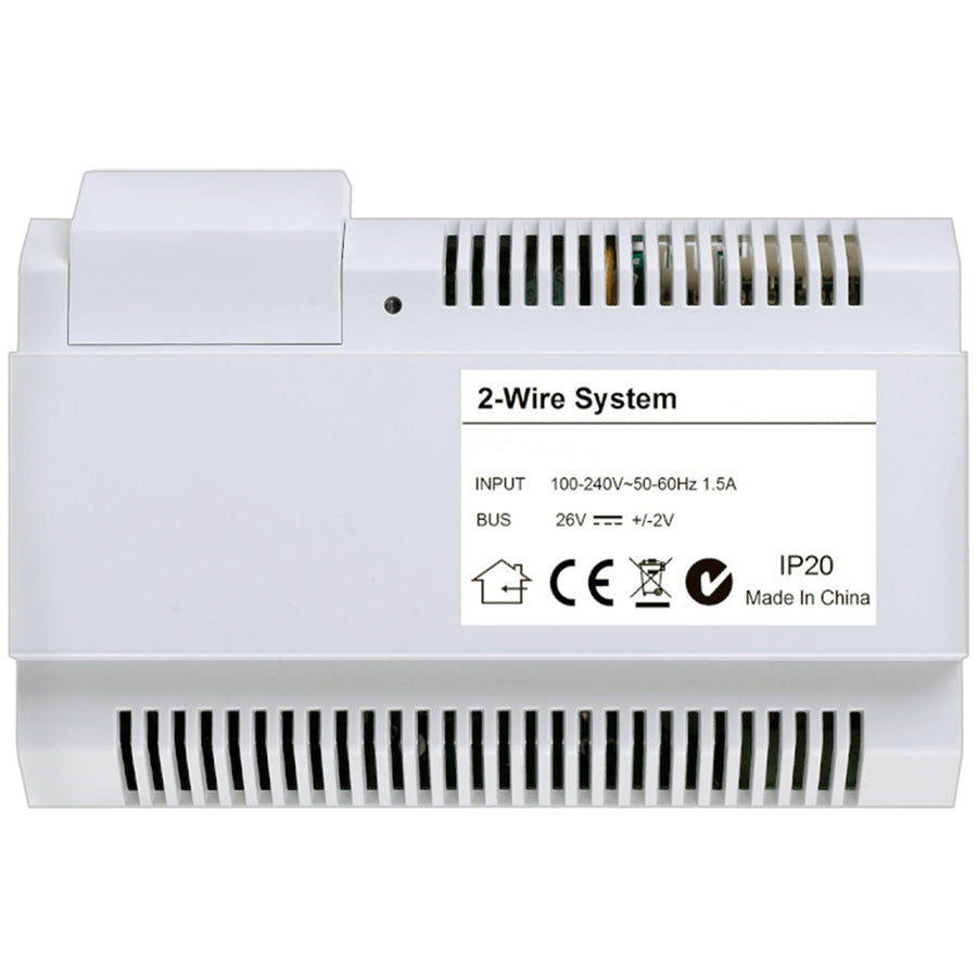 Technomate 2-Wire Intercom Power Supply up to 8 Screens & 1 Outdoor Station