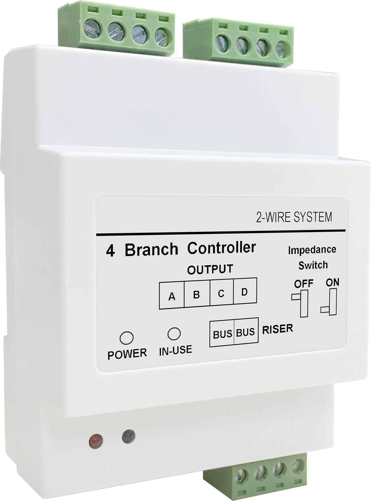Technomate 2-Wire Intercom Distributor, 4-Outputs