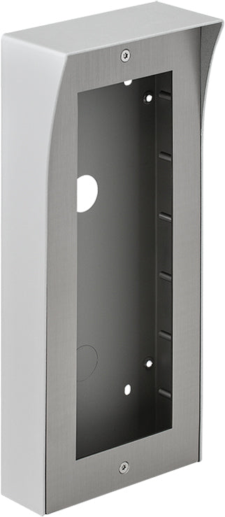 Technomate 2-Wire Intercom 3-Module Bracket, Stainless Steel, Surface