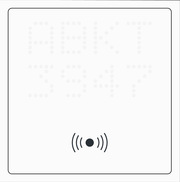 Technomate 2-Wire Intercom Card Reader Module with Dot-Matrix Display