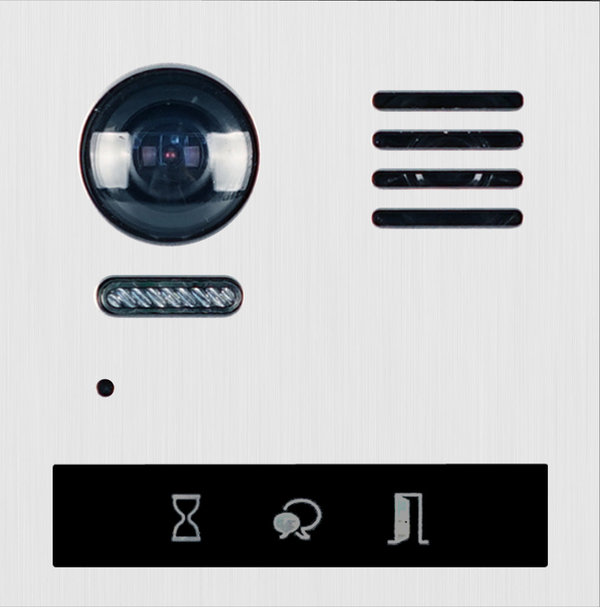 Technomate 2-Wire Intercom Camera Module, Stainless Steel