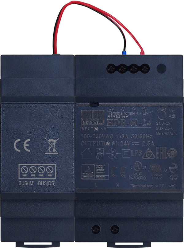 Technomate 2-Wire Intercom Power Supply for Module & Large Systems