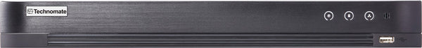 16-Channel DVR up to 4MP Lite, 2-SATA, Hikvision Compatible