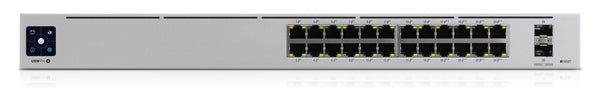 Ubiquiti Networks UniFi Pro 24-Port PoE Managed L2/L3 Gigabit Ethernet (10/100/1000) Power over Ethernet (PoE) 1U Silver (USW-PRO-24-POE)