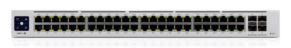 Ubiquiti Networks UniFi Pro 48-Port PoE - Managed - L2/L3 - Gigabit Ethernet (10/100/1000) - Power over Ethernet (PoE) - Rack mounting - 1U (USW-PRO-48-POE)