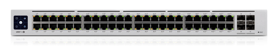 Ubiquiti Networks UniFi Pro 48-Port PoE - Managed - L2/L3 - Gigabit Ethernet (10/100/1000) - Power over Ethernet (PoE) - Rack mounting - 1U (USW-PRO-48-POE)
