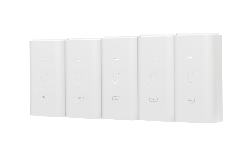 Ubiquiti Networks POE-24-12W-5P PoE Adapter Gigabit Ethernet (POE-24-12W-5P)