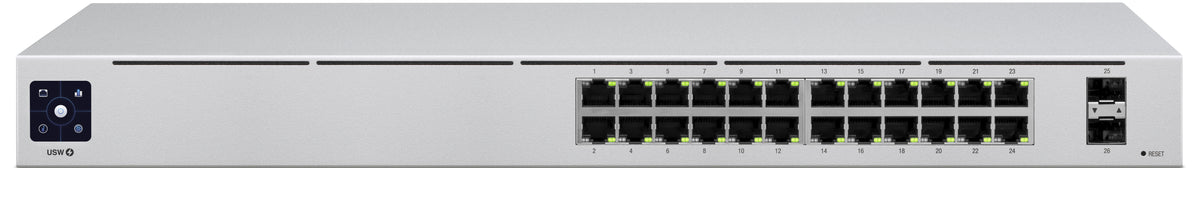 Ubiquiti Networks UniFi USW-24 Network Switch Managed L2 Gigabit Ethernet (10/100/1000) Silver (USW-24)