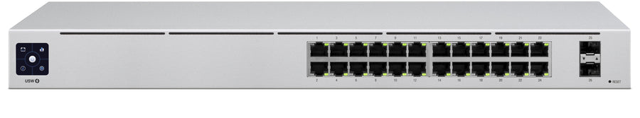 Ubiquiti Networks UniFi USW-24 Network Switch Managed L2 Gigabit Ethernet (10/100/1000) Silver (USW-24)