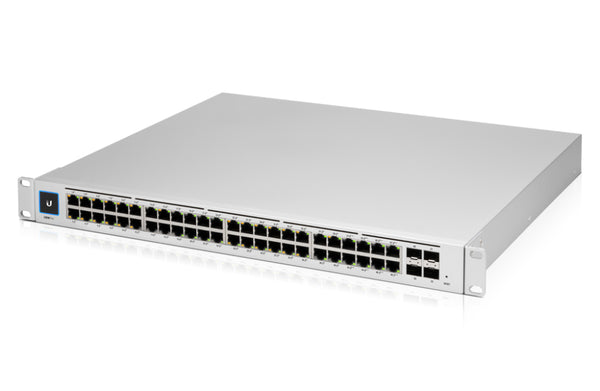 Ubiquiti Networks UniFi USW-PRO-48 Network Switch Managed L2/L3 Gigabit Ethernet (10/100/1000) 1U Silver (USW-PRO-48)