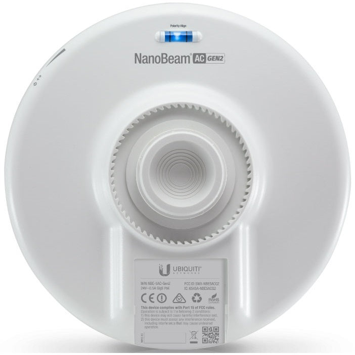 Ubiquiti Networks NanoBeam 5AC Gen 2 Network bridge 450 Mbit/s White (NBE-5AC-GEN2)