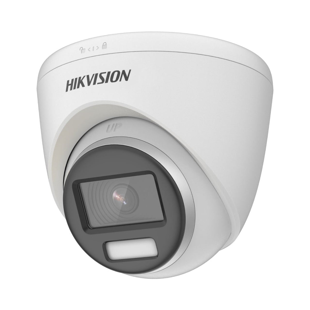 Hikvision 8MP TVI Turret, 40m ColorVu, PoC — White / 3.6mm