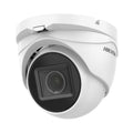 Hikvision 8MP TVI Motorized Turret, 60m IR — White / Motorized