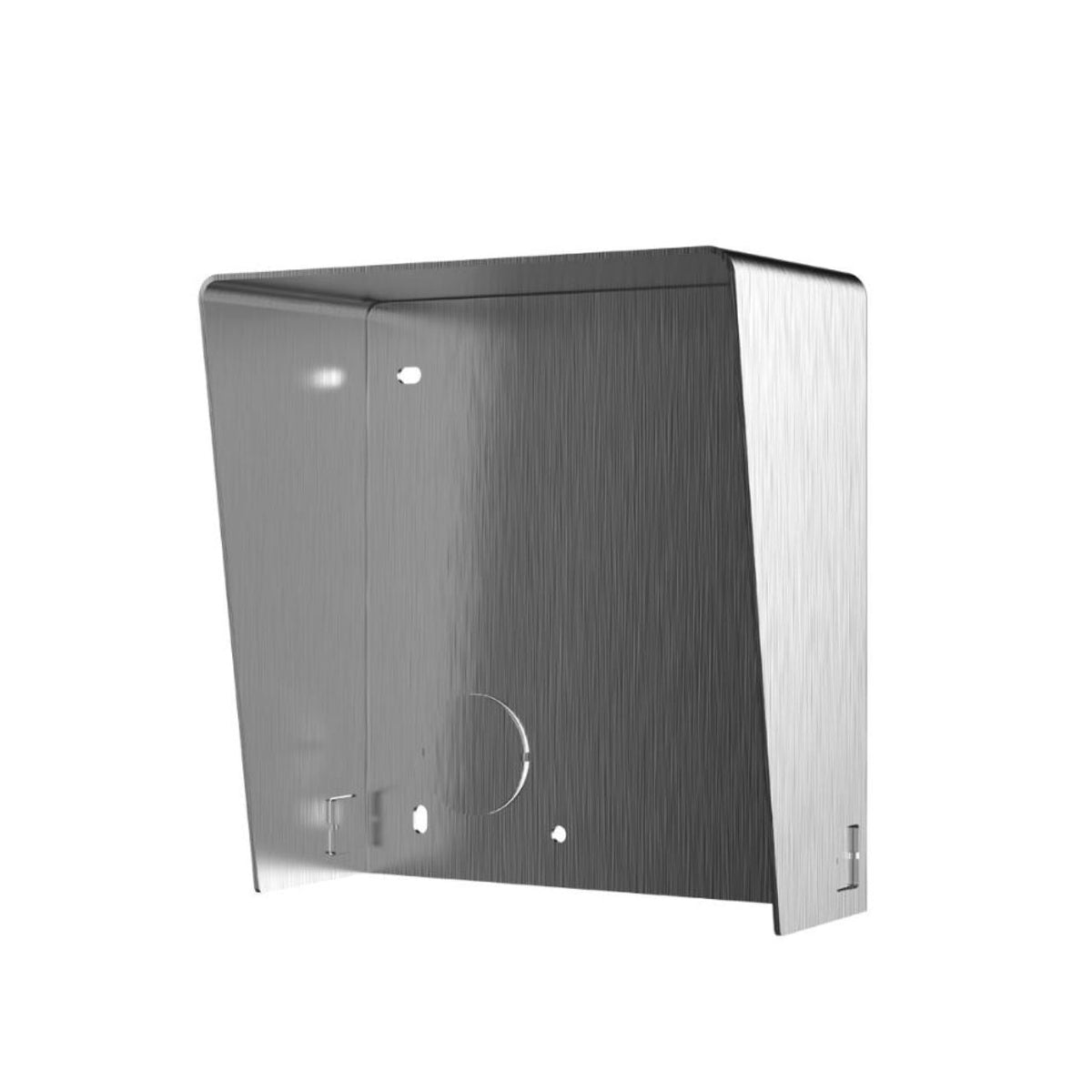 Hikvision Intercom 1 Module Bracket Rain Shield, Stainless Steel, Surface — Stainless Steel