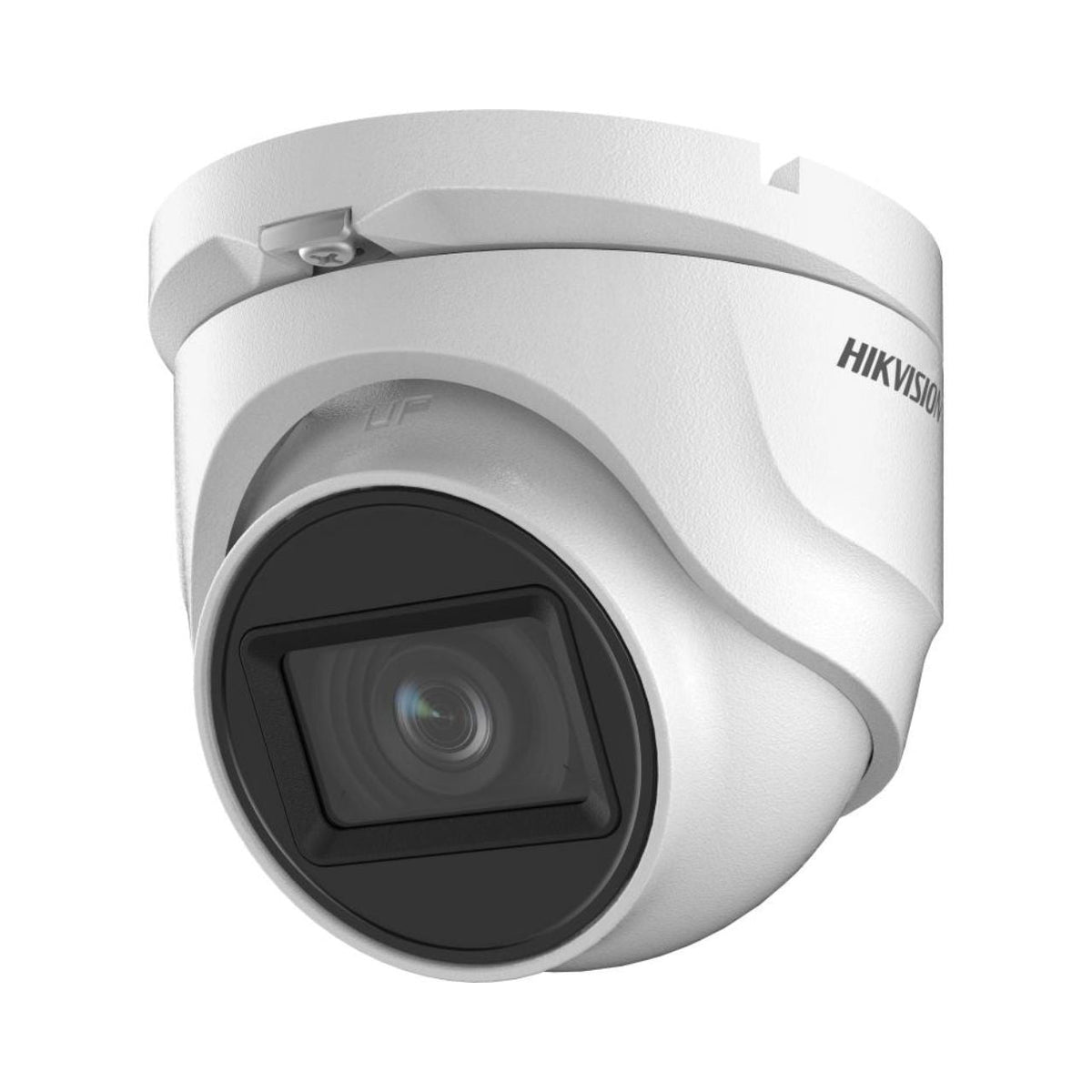 Hikvision 8MP TVI Mini Turret, 30m IR — White / 2.8mm