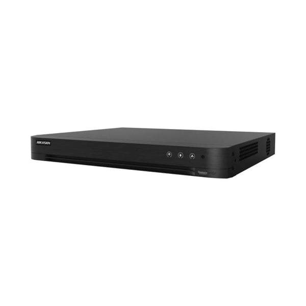 Hikvision 16-Channel DVR up to 5MP/3K Lite, Audio Over Coax, AcuSense, 2-SATA, HQHI Series
