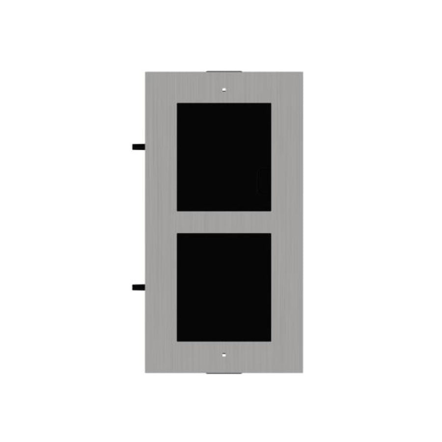 Hikvision Intercom 2 Module Bracket, Stainless Steel, Flush — Stainless Steel