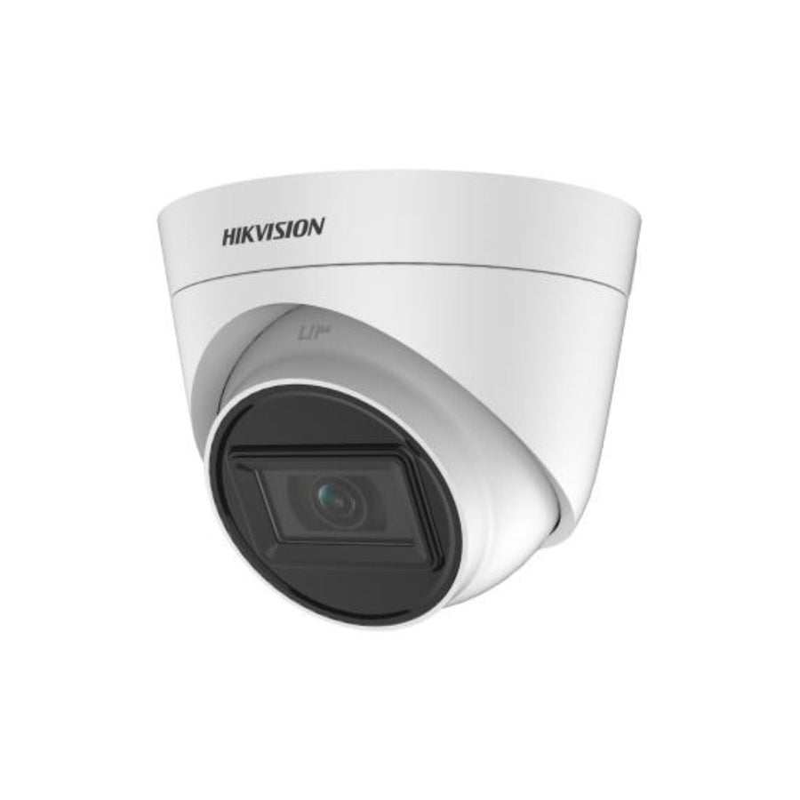 Hikvision 5MP TVI Turret, 40m IR, PoC — White / 2.8mm