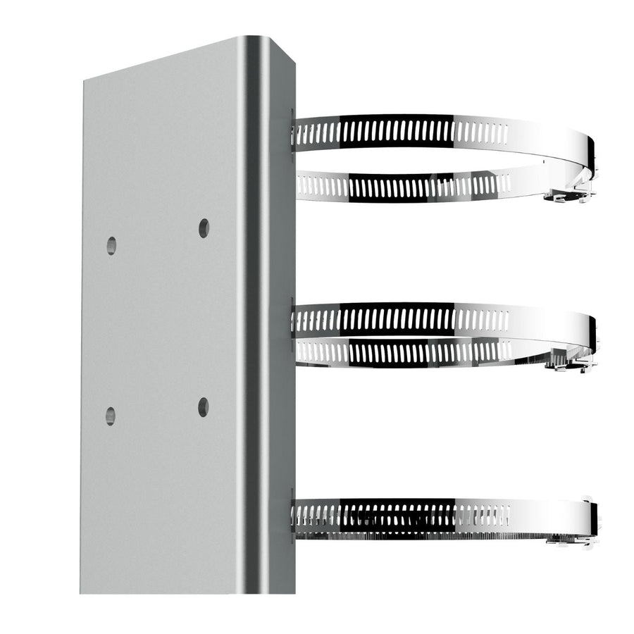 Hikvision Pole Mount Bracket for PanoVu and PTZ, Stainless Steel